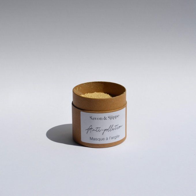 Masque à l'argile Anti-pollution